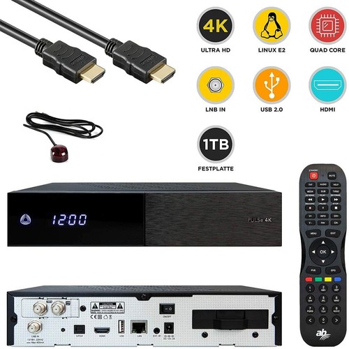 Pulse uhd sat receiver - ab,